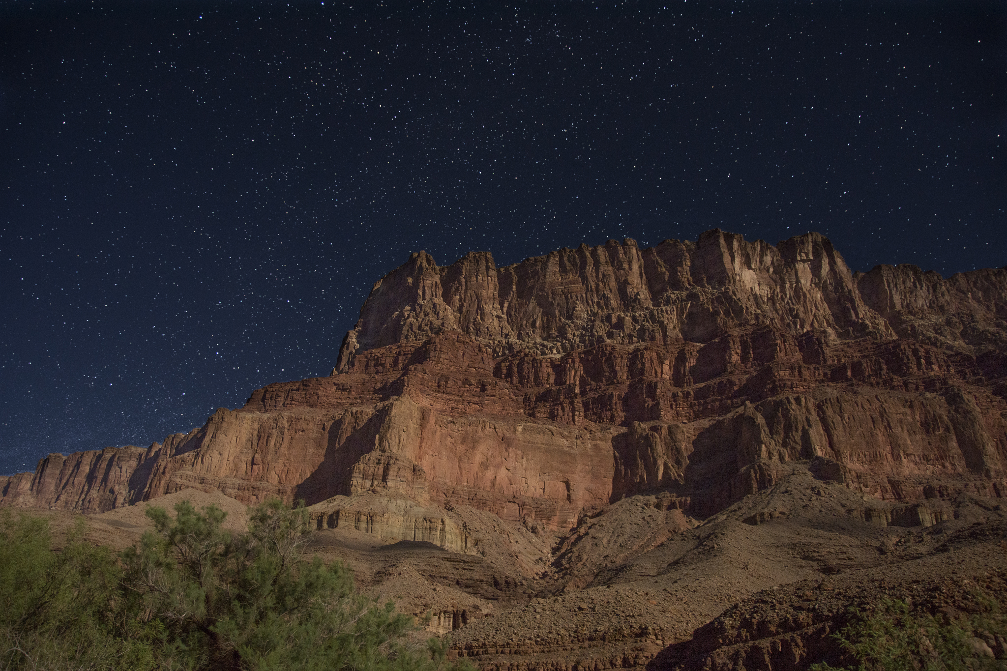 The Grand Canyon by Moon Light